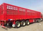 Mn Steel Semi Truck Trailer Tractor Trailer Truck 12600*3000mm