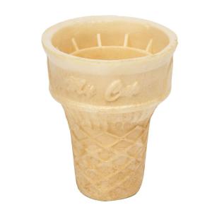 Quality 72mm Length Custom Wafer Cones , Cool Ice Cream Sugar Cone wholesale