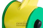 outdoor gym equipment steel based zinc powder coating Rider-OK-J02D