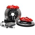 Abrasion Resistant 4 Piston Forged Caliper Big Brake Kit For Performance Cars
