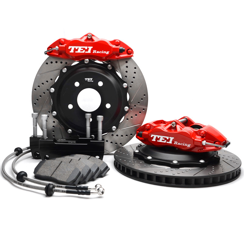 Abrasion Resistant 4 Piston Forged Caliper Big Brake Kit For Performance Cars Nissan S13/S14
