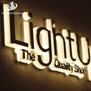 Quality outdoor hanging signage letters acrylic letter sign board led backlit sign wholesale