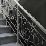 Customizable Sizes Modern Stair Railing Systems Residential Commercial Staircase