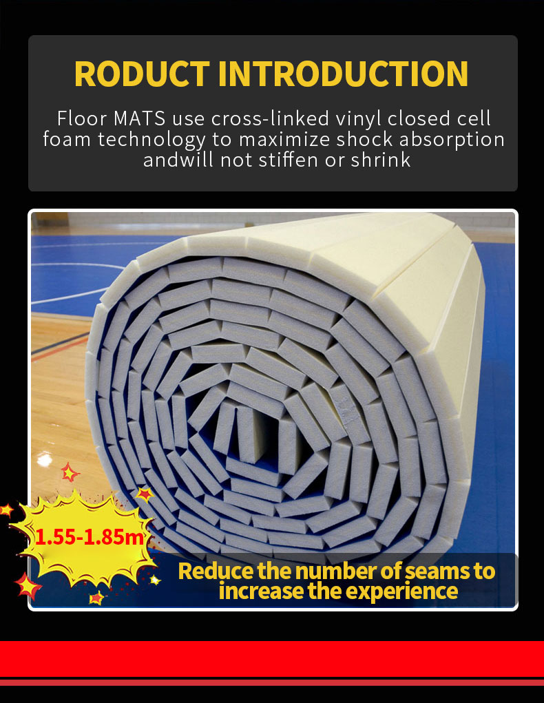 OEM ODM Roll Out BJJ Mats Martial Arts Wrestling MMA Mats