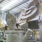 Electric Aluminum Holding Furnace With Ceramic Fiber Insulation