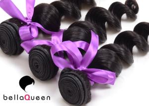 Quality Black Grade 7A Virgin Hair Virgin Brazilian Remy Hair 95g-105g wholesale