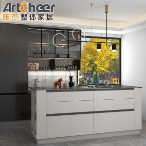 Quality Resin Countertop Smart Island Cupboard Furniture for 2022 Modern Kitchen Renovation wholesale