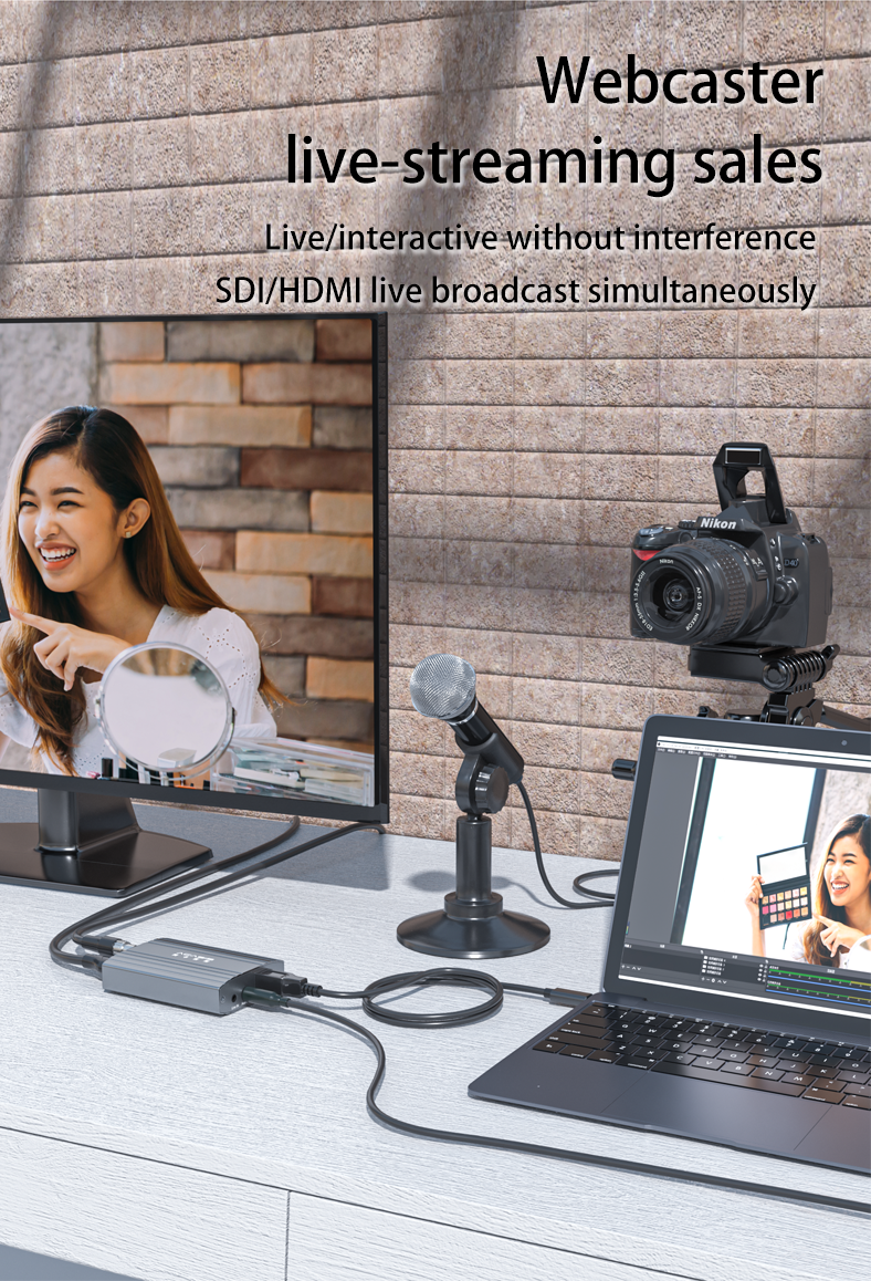 Windows 10 Compatible Video Capture Box with Outstanding Performance and Other Output