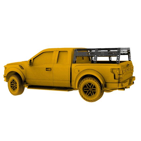 Easy Installation Carbon Steel Multipurpose Truck Bed Rack with Luggage Basket