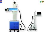 OEM 30W Online Flying Fiber Laser Metal Engraving Marking Machine In Industrial