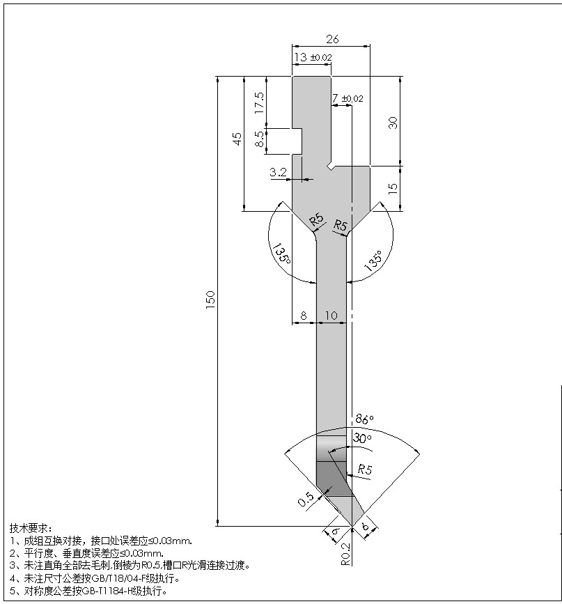 Press Brake Sash Punch Press Brake Punch And Die Tooling Material