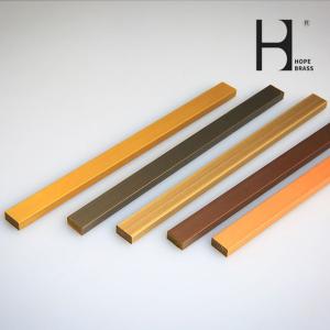 Quality Smoothing Surface Fadeless Brass Flat Bars For Building Construction wholesale