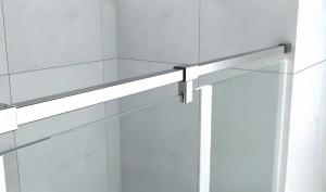 Quality Customizable Shower Door Wall Profile Rustproof Bathtub Sliding Door Frame wholesale