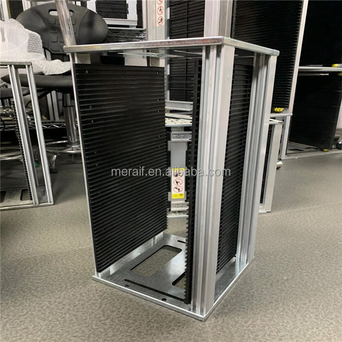 Esd Magazine Rack Durable Folding SMT ESD PCB Magazine Rack For SMT PCB Loader