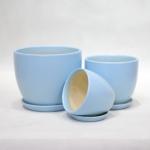 Contemporary Ceramic Pots For Artificial Plants And Greenery Low Maintenance