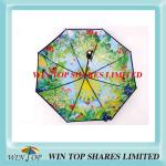 Double Layers Heat Transefer Full Auto Umbrella