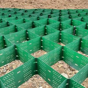 Quality Driveway Gravel Grid Geocell 50mm Height for Slope Embankments and Retaining Walls wholesale