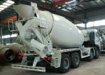 8X4 12CBM Ready Mix Concrete Mixer Truck , Dongfeng 12 Wheels Self Mixing