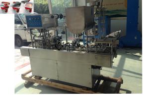 Quality 3PH PLC 950kg Cup Filling Sealing Machine 4KW For Jelly Cup wholesale