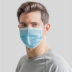 Quality EN14683 Multi Layer Breathable Disposable Protective Face Mask wholesale