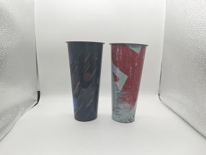 Quality Yogurt Food Iml Plastic Containers With 3D Lenticular Printing wholesale