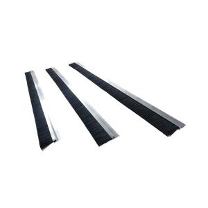 Quality Customized Aluminum Garage Door Brush Seal Draft Excluder Nylon Bristle wholesale