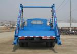 Eco Friendly Garbage Collection Truck , Swing Arm Food Waste Collection Vehicles