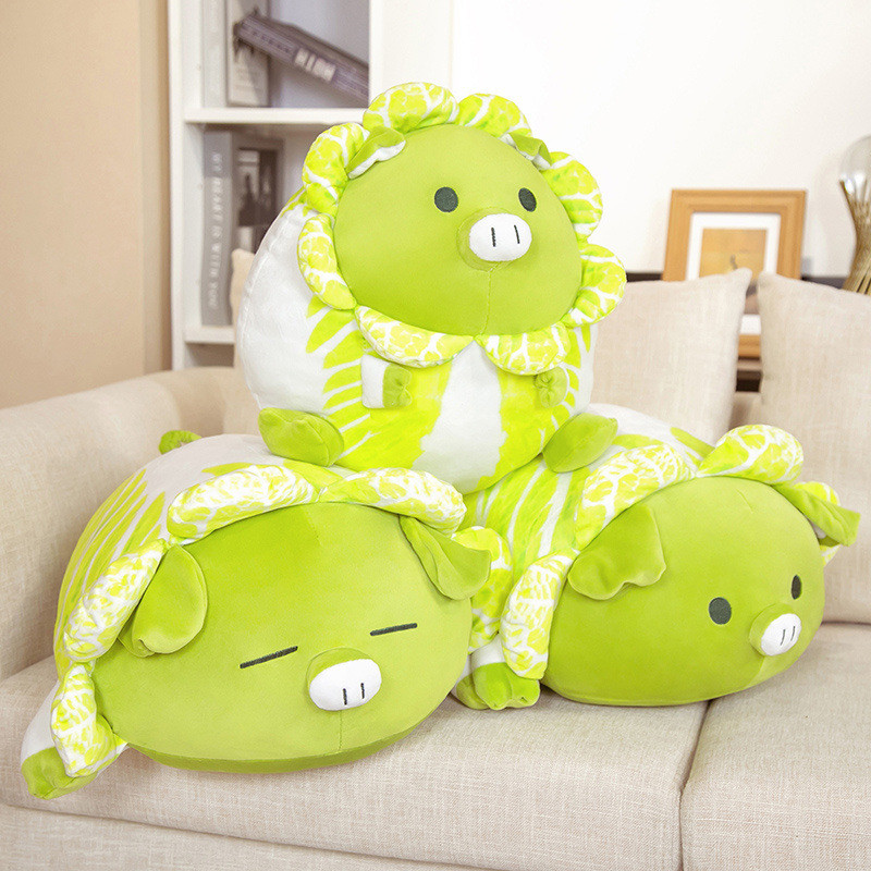 ASTM Standard Plush Vegetable Pig / Vegetable Dog Toys