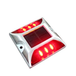 Quality High Visible Aluminum Alloy Double Side Solar Road Stud For Road Safety wholesale