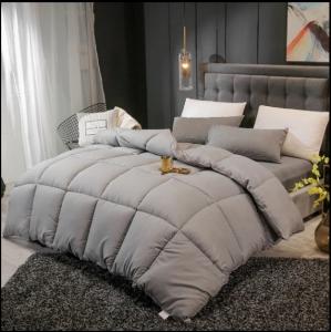 Quality White Promotion Microfiber Polyester Comforter Hollow Fiber Duvet Quilt wholesale