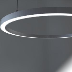 Quality Circular Strip Light Aluminum Channel Anodized 25*25mm LED Linear Profile wholesale