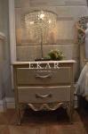 Hot Sale Luxury Furniture Antique Armed Bed Stool TE-010