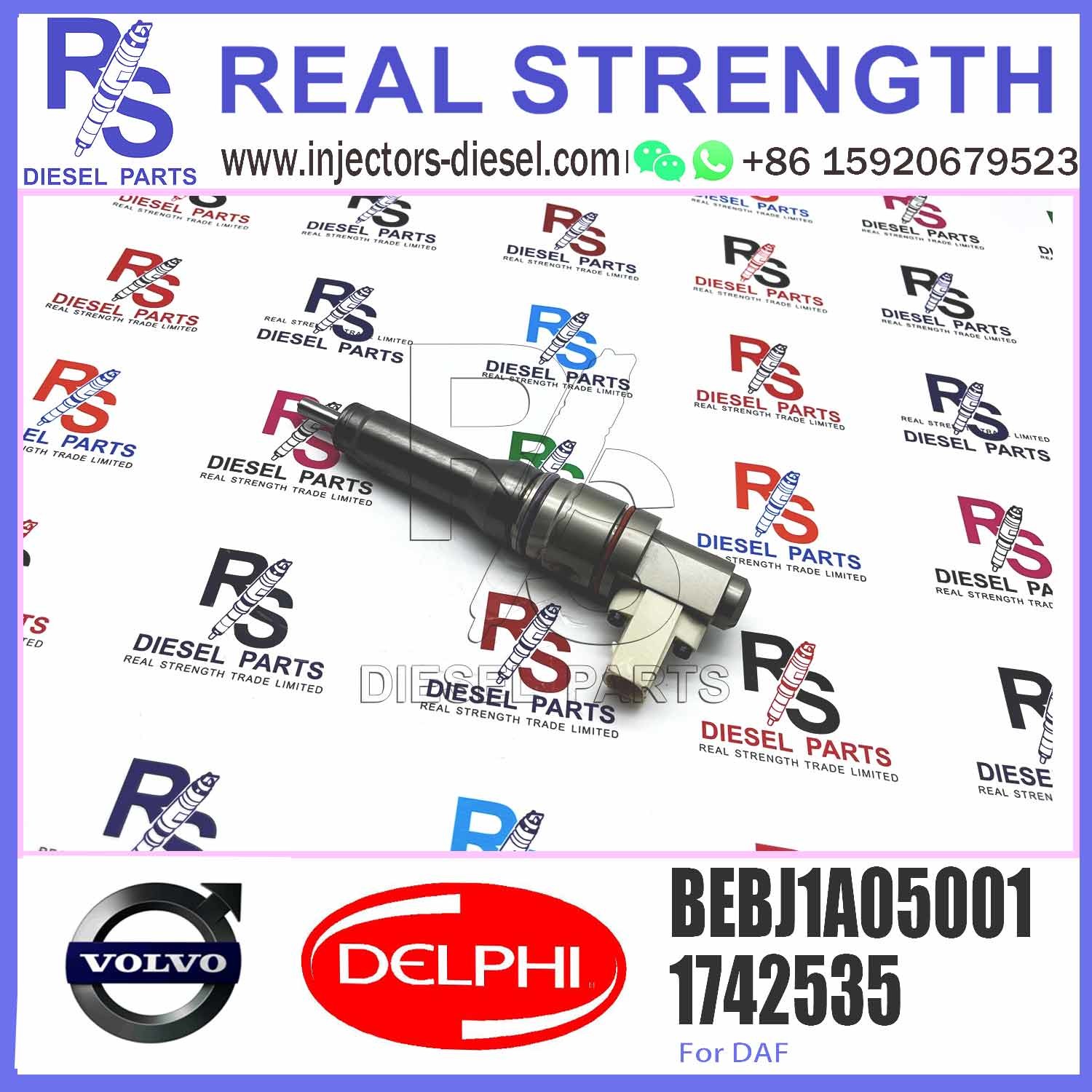 Fuel Injector Assembly BEBJ1A05002 BEBJ1A00202 BEBJ1A05001 1905001 1846419 1905002