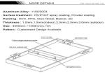 aluminum solid panel