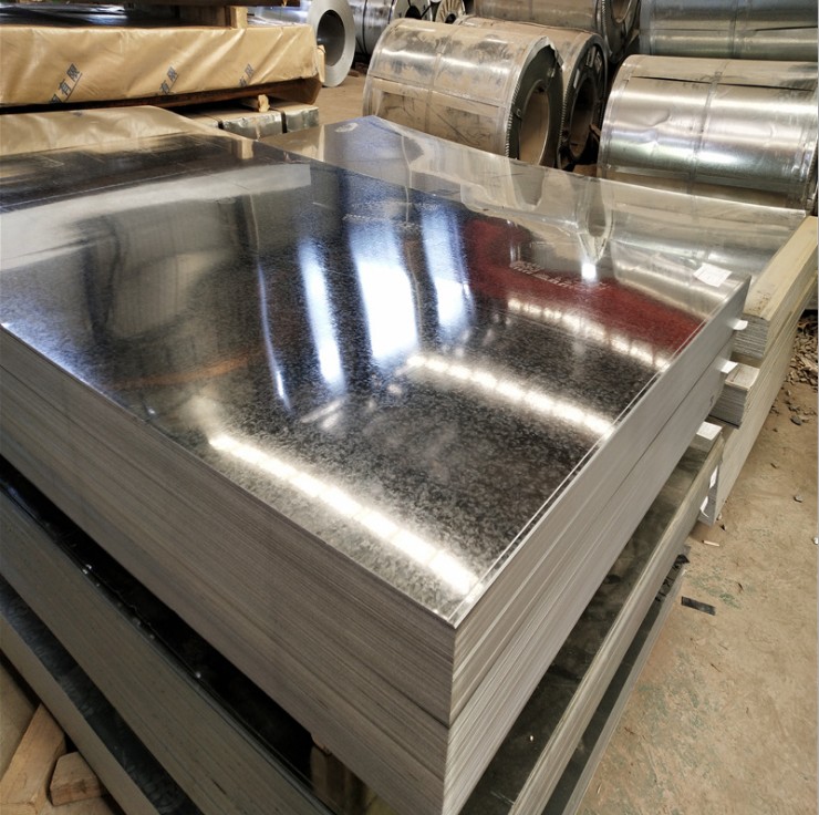 DX51D Hot Dipped Galvanized Steel 508mm 610mm ASTM A653