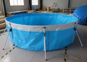 Quality Multi Functional PVC Fish Pond Flexible Adaptation For Large Medium And Small Aquaculture wholesale