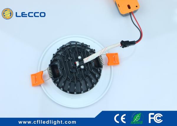 30 000H Life Time LED Recessed Downlight 1500LM 15W SMD 5730 Fan Type 100 LM / W