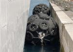 Aircraft Tyres Dock Floating Balloon Gray Black Color 50Kpa 80Kpa