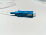 Fiber Optic Divisor 1x4 PLC 0.9mm Steel Tube Splitter SC UPC Connector