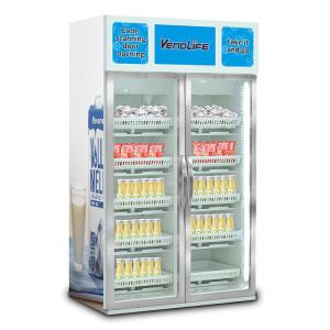 Quality Milk Smart Vending Machine 500W For Double Doors ISO90001 Approved wholesale