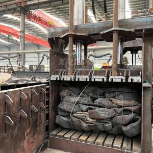 Quality 100BPH-180BPH Cardboard Recycling Baler Waste Tire Paper Baling Machine wholesale