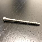 10G x 65mm Wood Deck Screws Stainless Steel Countersunk Screws Ribbed Head T17