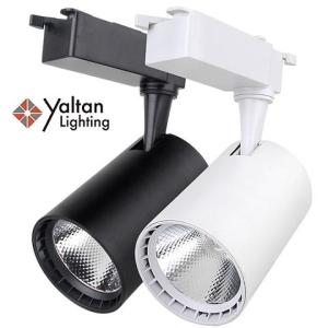 Quality 12W 20W 30W 40W Focus Lamp Retail Spot Fixtures Surface Mounted Spotlights Linear Magnetic Rail COB Led Track Light wholesale