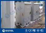 Cooling Fans Air Conditioner Thermostatic BTS Outdoor Cabinet 3 Bays ISO9001 CE