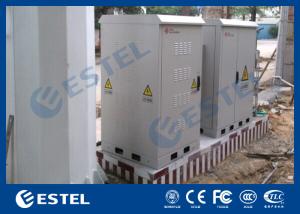 Quality Cooling Fans Air Conditioner Thermostatic BTS Outdoor Cabinet 3 Bays ISO9001 CE Certification wholesale