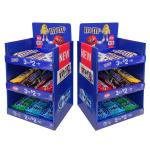 Recyclable 150g Cardboard Pop Display For Advertising