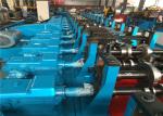 High Speed Sheet Roll Forming Machine , Walk Board Sheet Metal Forming Equipment