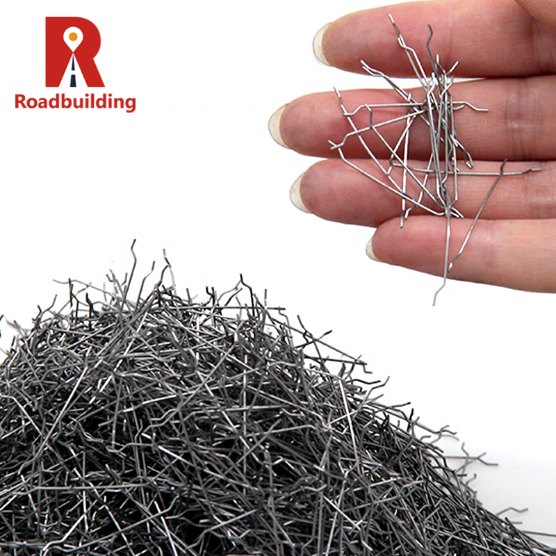Reinforcing Concrete Glued Loose Hooked End Steel Fiber for Modern Building Materials