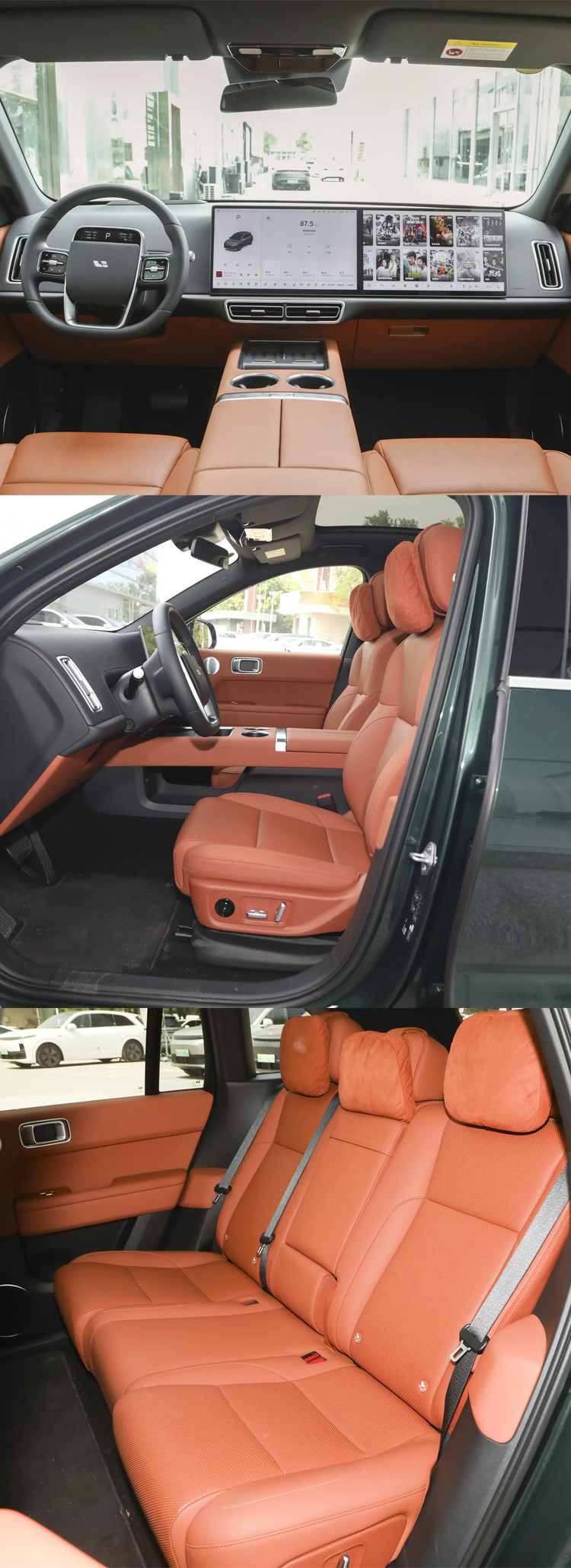 Autopilot Electric EV Cars With Integral Body Cabin Structure And Rear Window