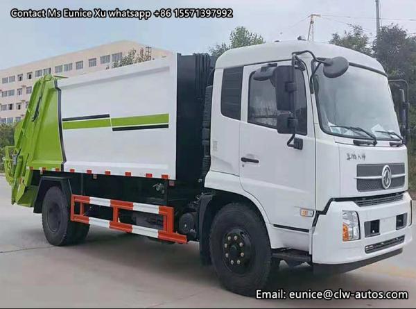 Dongfeng 14m3 Large capacity reliable quality refuse Garbage Compactor Truck